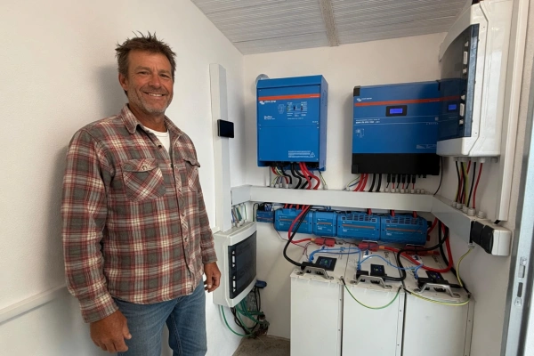 Gobel Power battery installation for California home backup