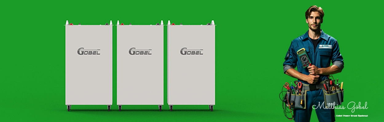 Gobel Power Balcony Energy Storage Battery 24V 150Ah 3.8Kwh