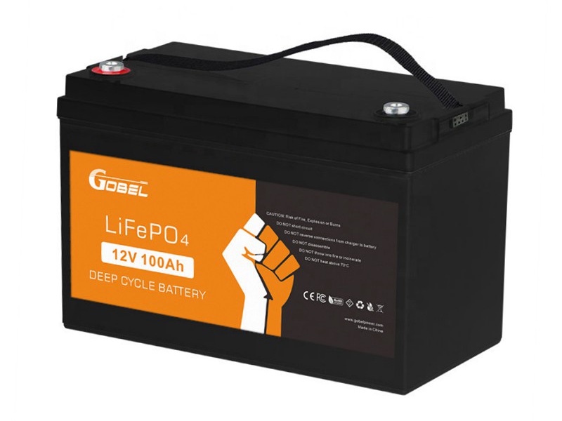 Gobel 12V 100Ah LiFePO4 Battery
