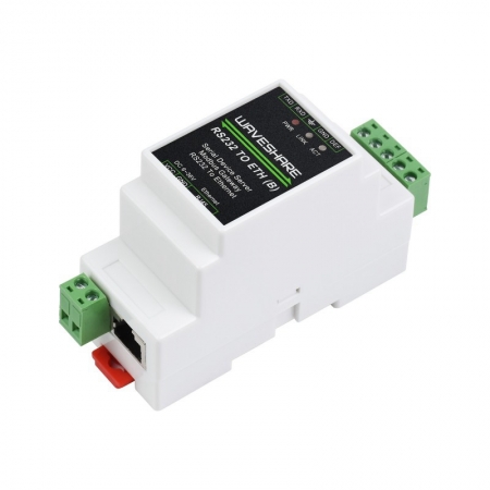 Waveshare RS232 to Ethernet Serial Server IOT Modbus Gateway Device