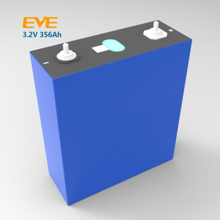EU Stock EV Grade A+ EVE 3.2V 356Ah LF356L Rechargeable LiFePO4 Battery Cell