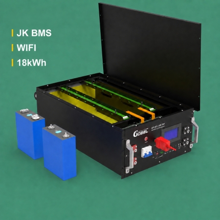 Gobel Power 51.2V 16S 18kWh DIY LiFePO4 Battery Box Kit Case with EVE 356Ah & JK BMS WiFi