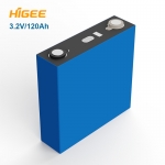 HiGee 3.2V 120Ah LiFePO4 Lithium Battery Cell Supplier