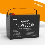 12V 306Ah LiFePO4 Battery Deep Cycle Marine Battery 3.5kWh Energy