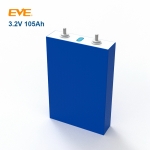 Ukraine Free Shipping EVE 3.2V 105Ah LiFePO4 Lithium Ferro Phosphate Battery Cell