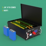 51.2V 16S LiFePO4 Battery Pack DIY Kit Case with JK BMS WIFI Function