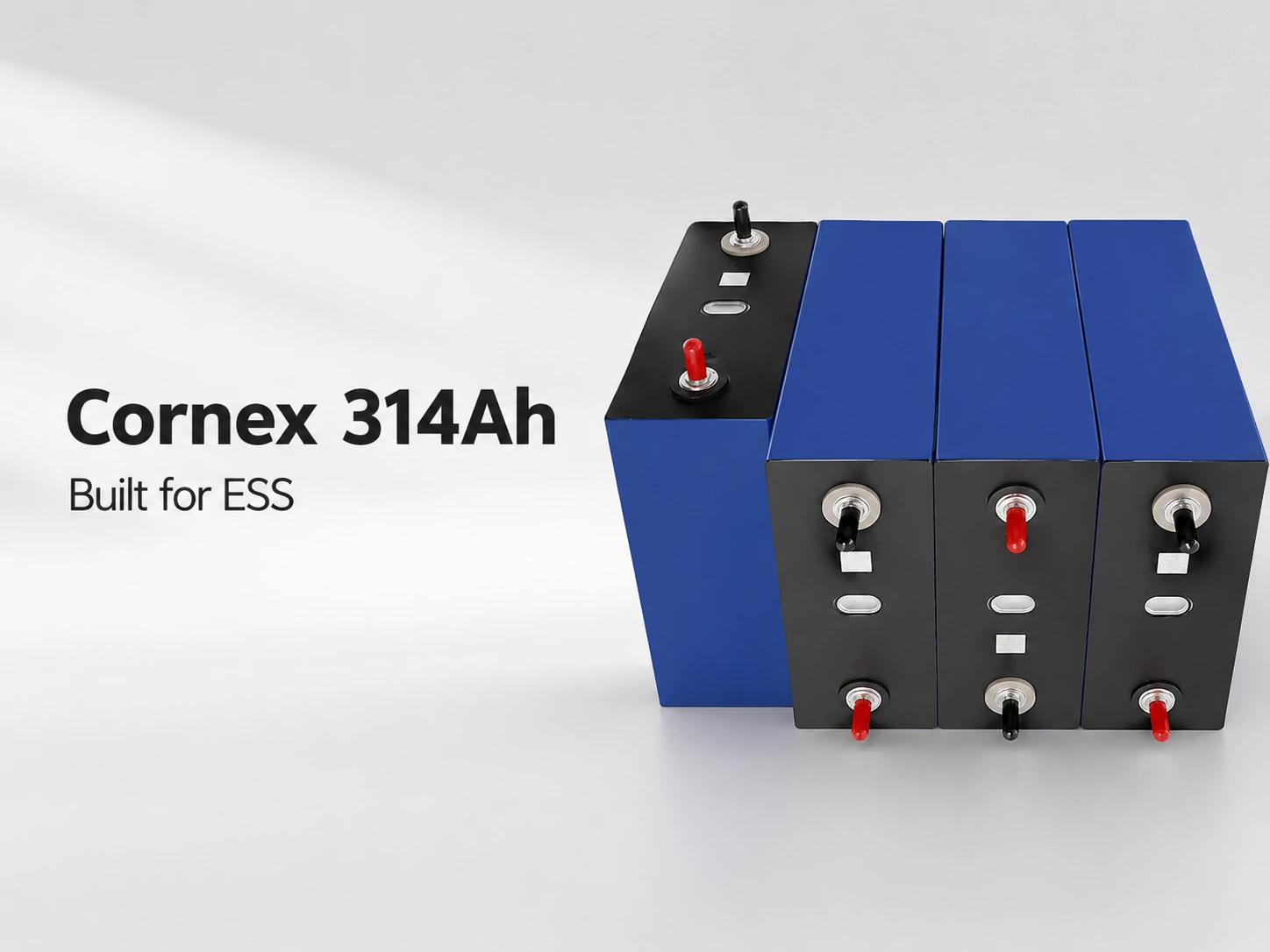 Matched HSEV- grade Cornex 314Ah LiFePO4 battery cells