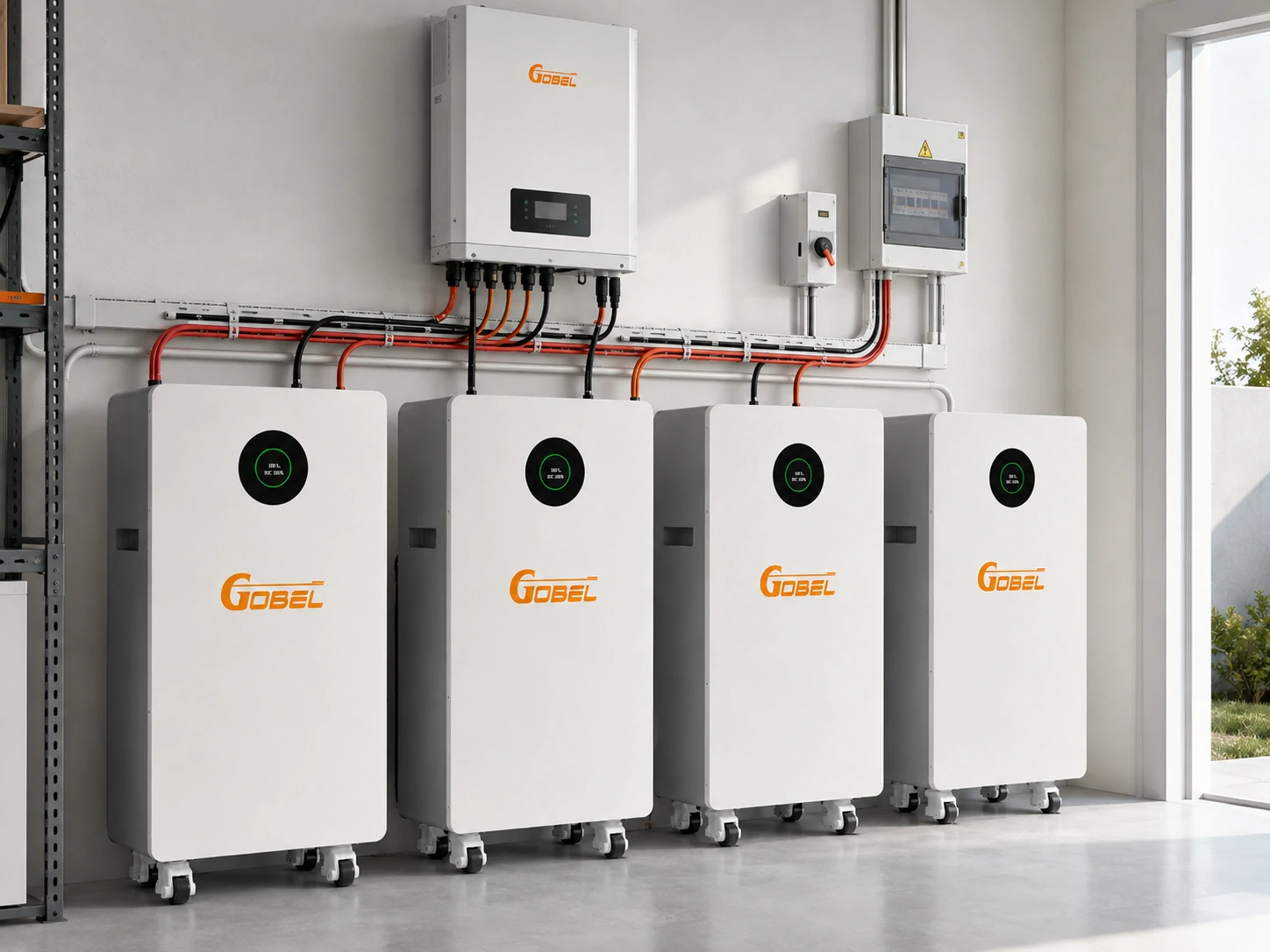 GP-PB3-PC314 multi-unit floor-standing installation