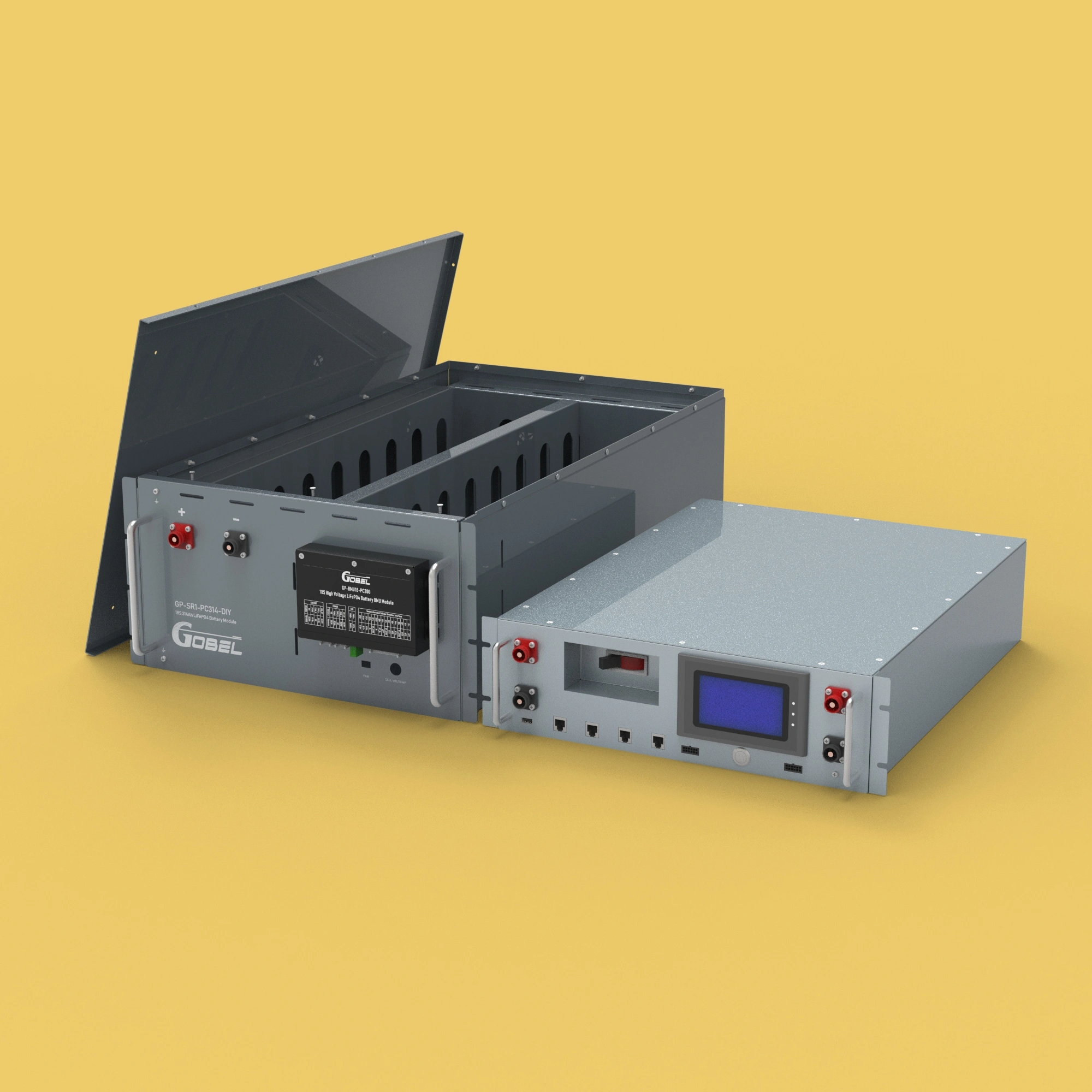 Gobel Power High Voltage BESS LiFePO4 Battery DIY Kit