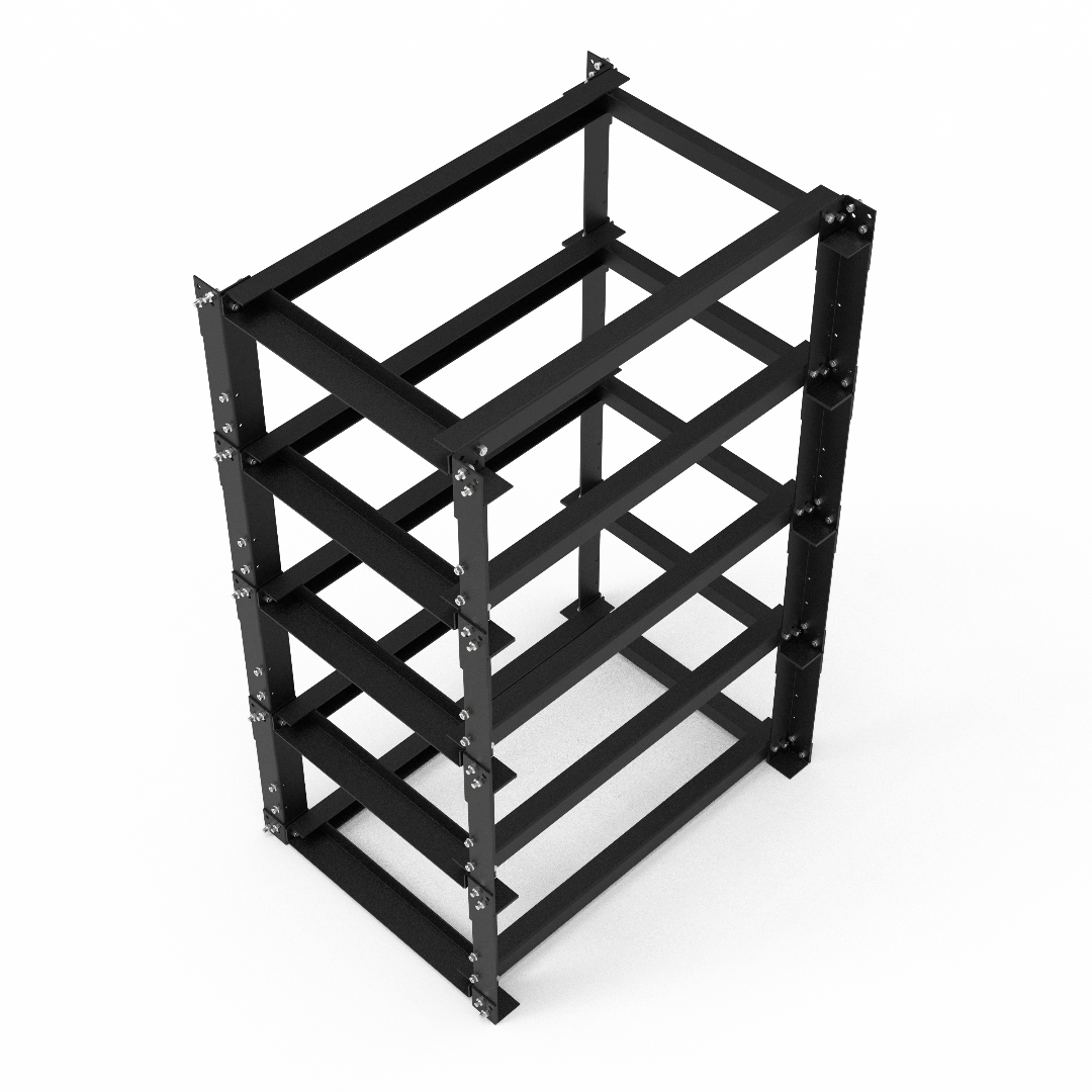 Gobel Power Ready to Assemble Server Rack for GP-SR1 LiFePO4 Battery