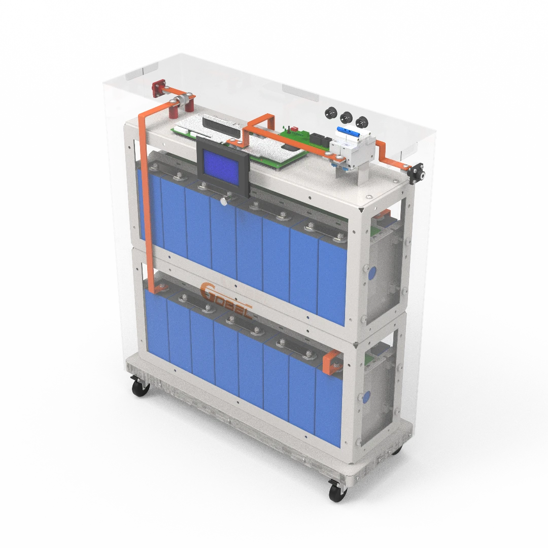 Gobel Power Project X LiFePO4 Battery DIY Kit with transparent case