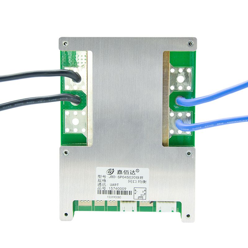 Wholesale JBD Smart 4S 60A~200A 12V LiFePO4 BMS Common Port with Balance Bluetooth UART Port Low Temp Charging Cut-Off