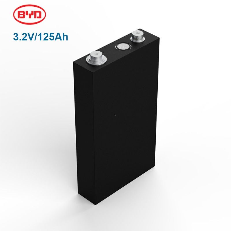 Wholesale BYD 3.2V 125Ah High Discharge Current Rate LiFePO4 Lithium Battery Cell for EV