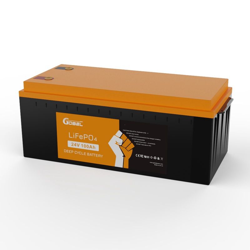 Buy Orange 100Ah Lithium Iron Phosphate Battery for EVs