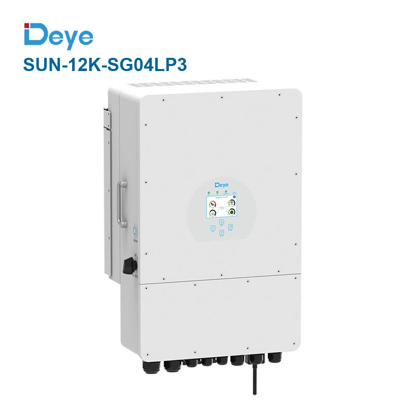 Wholesale Deye SUN-12K-SG04LP3 12kW 3 Phase 2 MPPT Hybrid Inverter for Low Voltage Battery