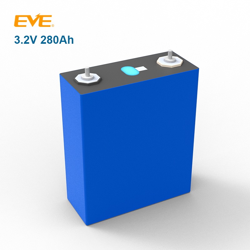 Wholesale Exclusive Sale EV Grade A EVE 3.2V 280Ah Rechargeable LiFePO4 Battery Cell