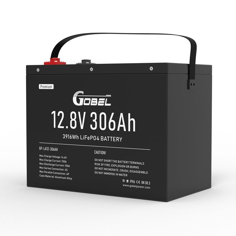 Wholesale 12V 306Ah LiFePO4 Battery Deep Cycle Marine Battery 3.5kWh Energy