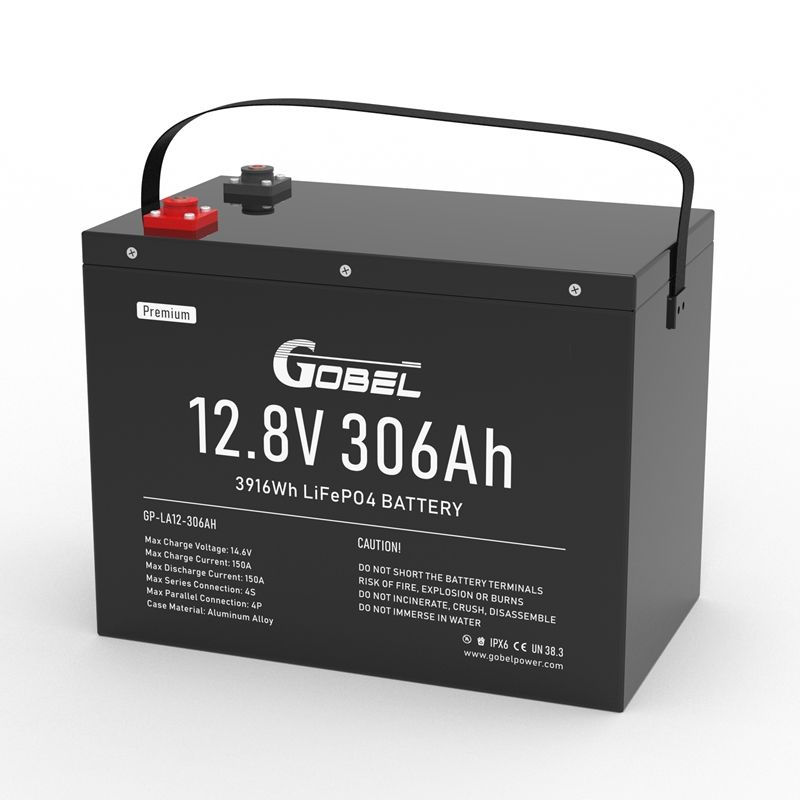 Wholesale 12V 306Ah LiFePO4 Battery Deep Cycle Marine Battery 3.5kWh Energy
