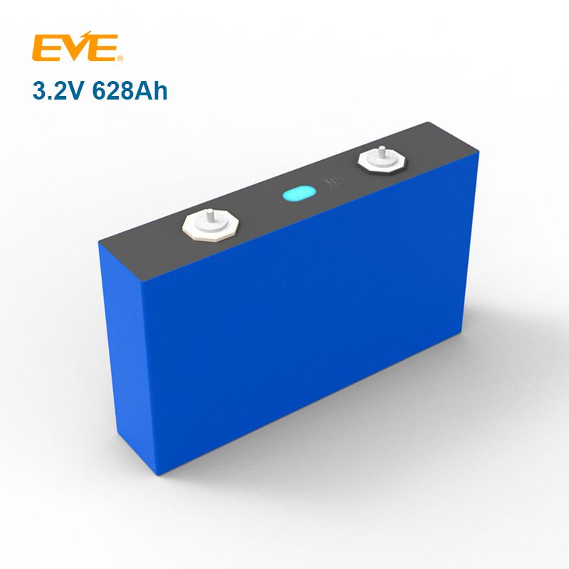 Wholesale EV Grade B EVE 3.2V 628Ah MB56 Rechargeable LiFePO4 Battery Cell