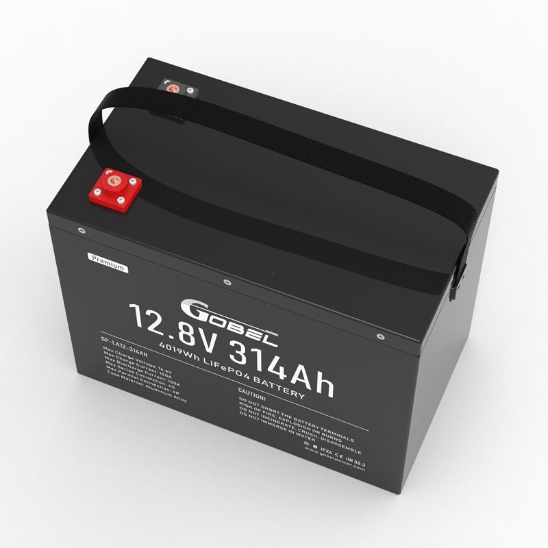 Wholesale EU Stock 12V 314Ah LiFePO4 Battery GP-LA12-314AH Premium Waterproof Battery