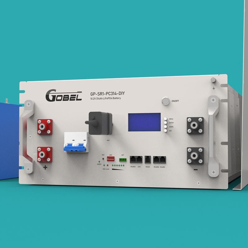 Wholesale Gobel Power PC200B 51.2V LiFePO4 Battery Case DIY Kit