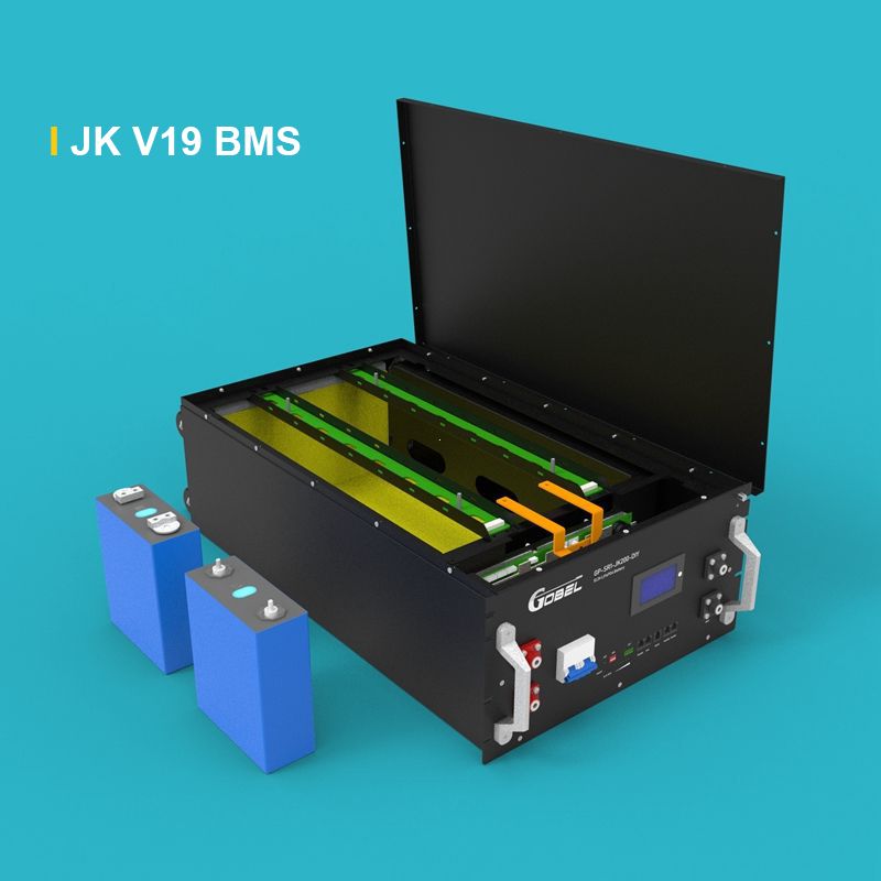 Wholesale Gobel Power DIY Kit 51.2V 314Ah 280Ah Battery Case Kit with BMS Circuit Breaker