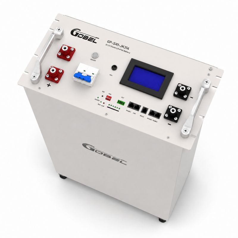 Wholesale EU Stock Gobel Power GP-SR1-JK314 Premium 51.2V 314Ah 16kWh LiFePO4 Server Rack Battery