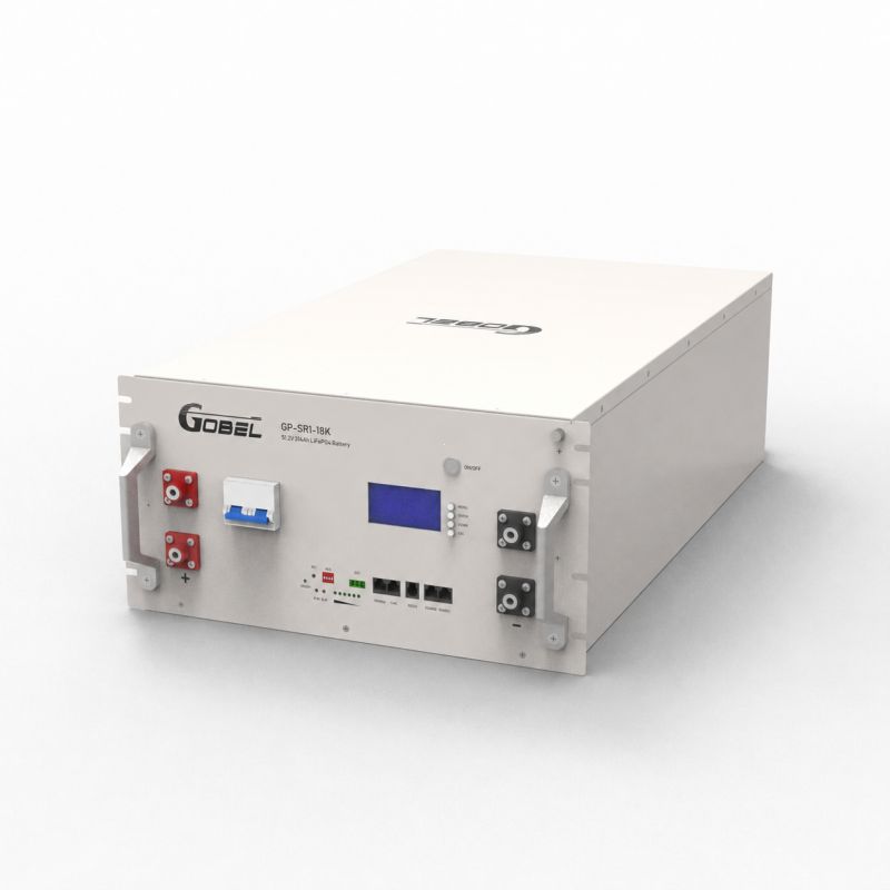 Wholesale EU Stock Gobel Power GP-SR1-18K-PC 51.2V 356Ah 18kWh LiFePO4 Server Rack Battery