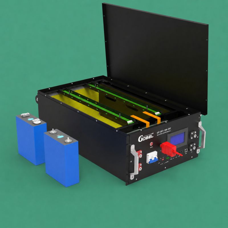 Wholesale 51.2V 16S EVE 356Ah LiFePO4 Battery Pack DIY Kit Case with JK BMS WIFI Function